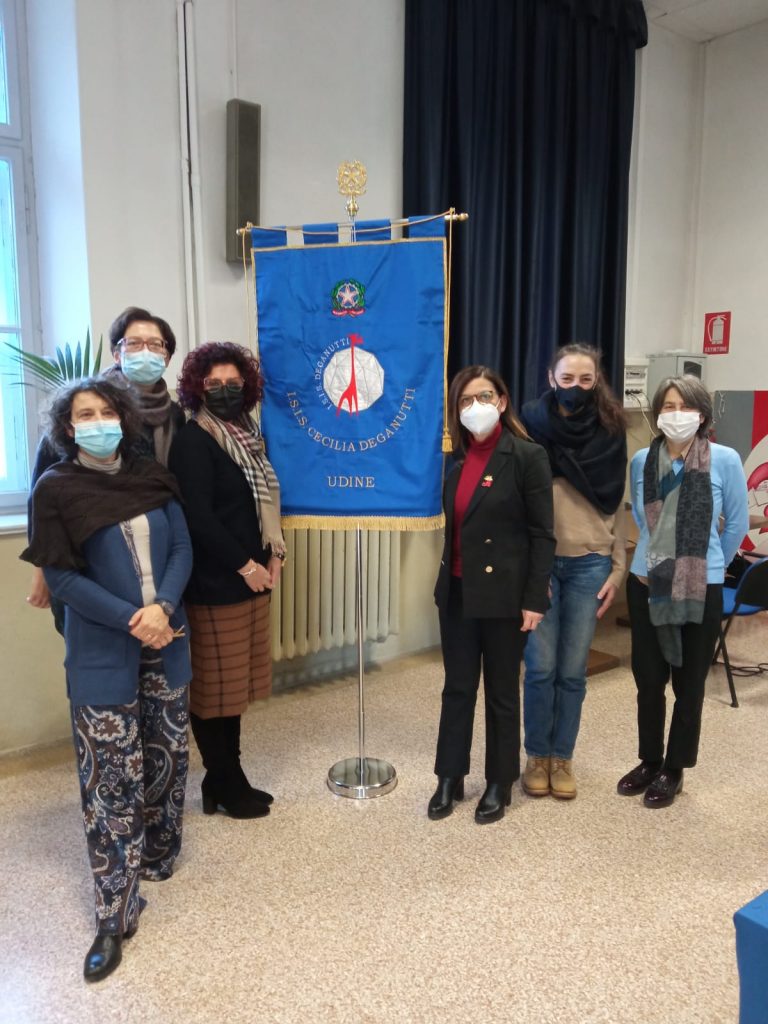 Presentazione labaro Deganutti 12-12-2021