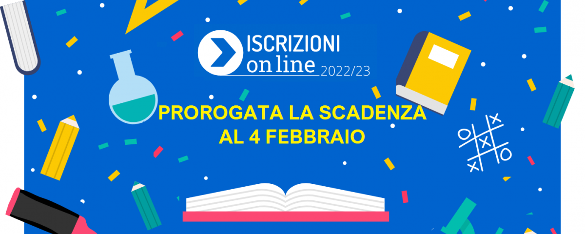 Proroga scadenza iscrizioni as 2022-23