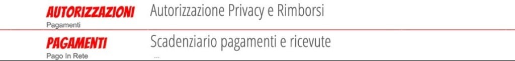 Autorizzazioni e pagamenti Classeviva