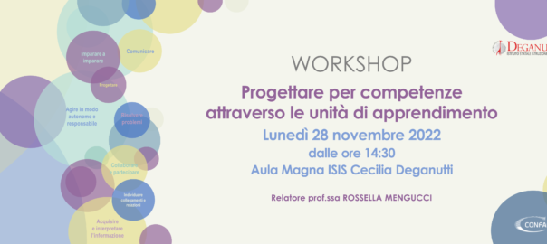 workshop progettare per competenze