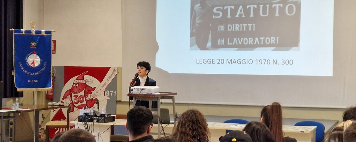 Lezione universitaria Statuto dei lavoratori
